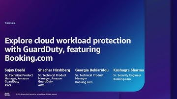 AWS re:Inforce 2024 - Explore cloud workload protection with GuardDuty, feat. Booking.com (TDR304)