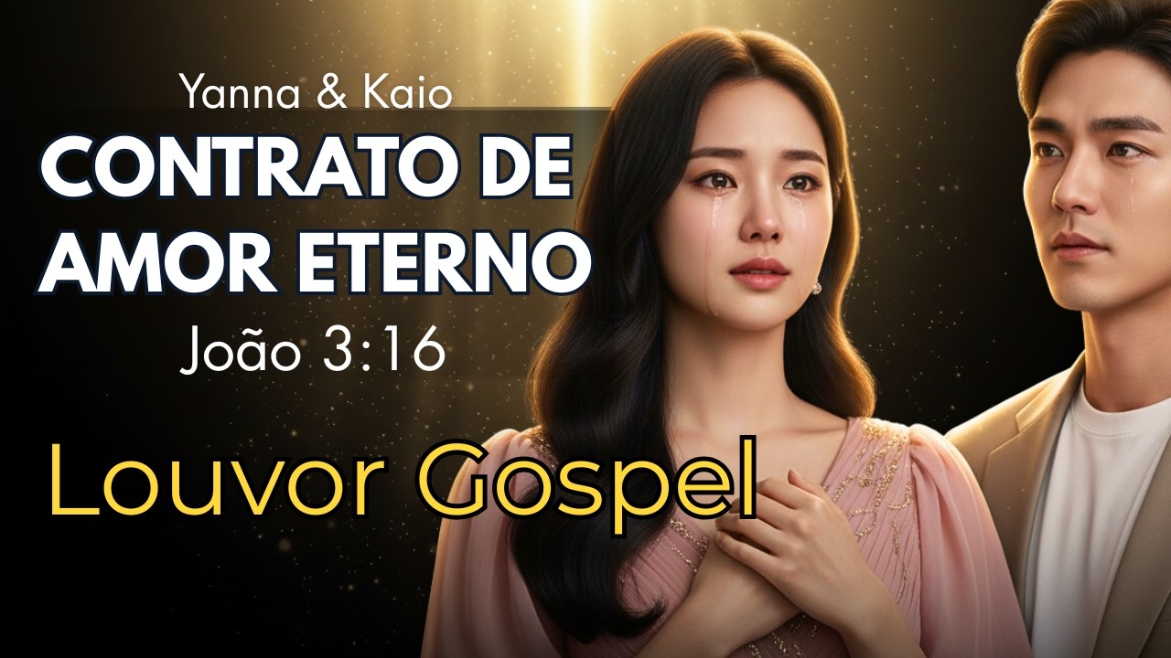 O Contrato de Amor Eterno que Mudou o Mundo (João 3:16) | Yanna e Kaio | Louvor Gospel | Lyric Video
