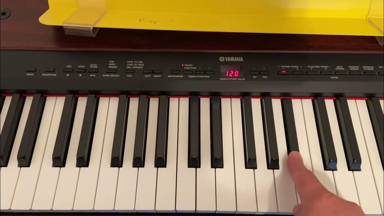 Where is C double flat on piano - YouTube