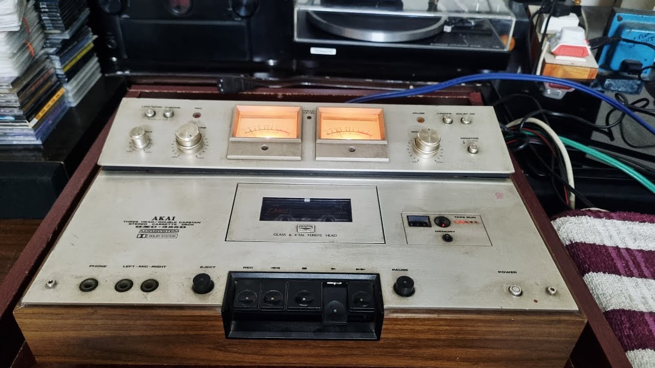 S) AKAI アカイ GXC-325D 3HEAD カセットデッキ 音響機器 オーディオ