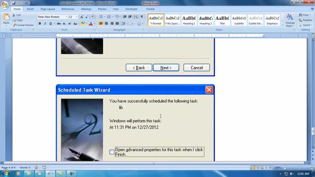 Schedule task in Win XP machine - YouTube