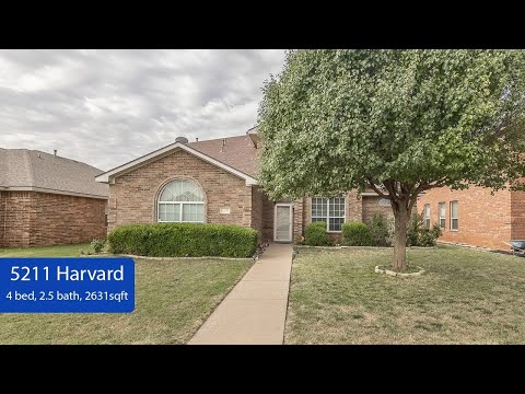 5211 Harvard St, Lubbock, TX home video tour