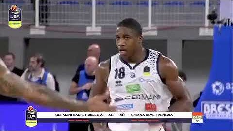 Basket, Serie A, Brescia-Venezia 72-70 Highlights