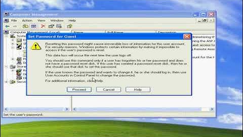 How to Remove a Forgotten Password on Windows XP