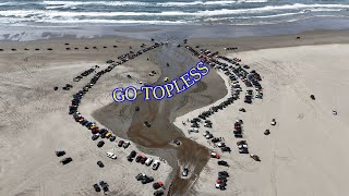 Jeep Go Topless at long Beach Washington