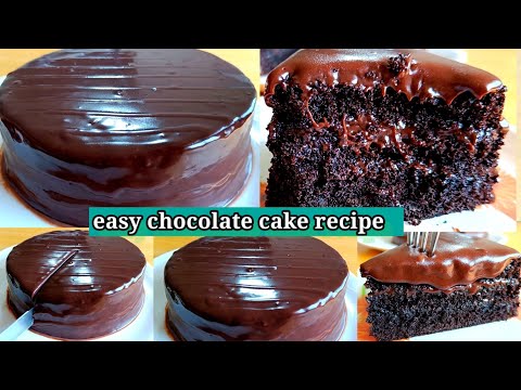 chocolate cake recipe | chocolate condensed milk icing