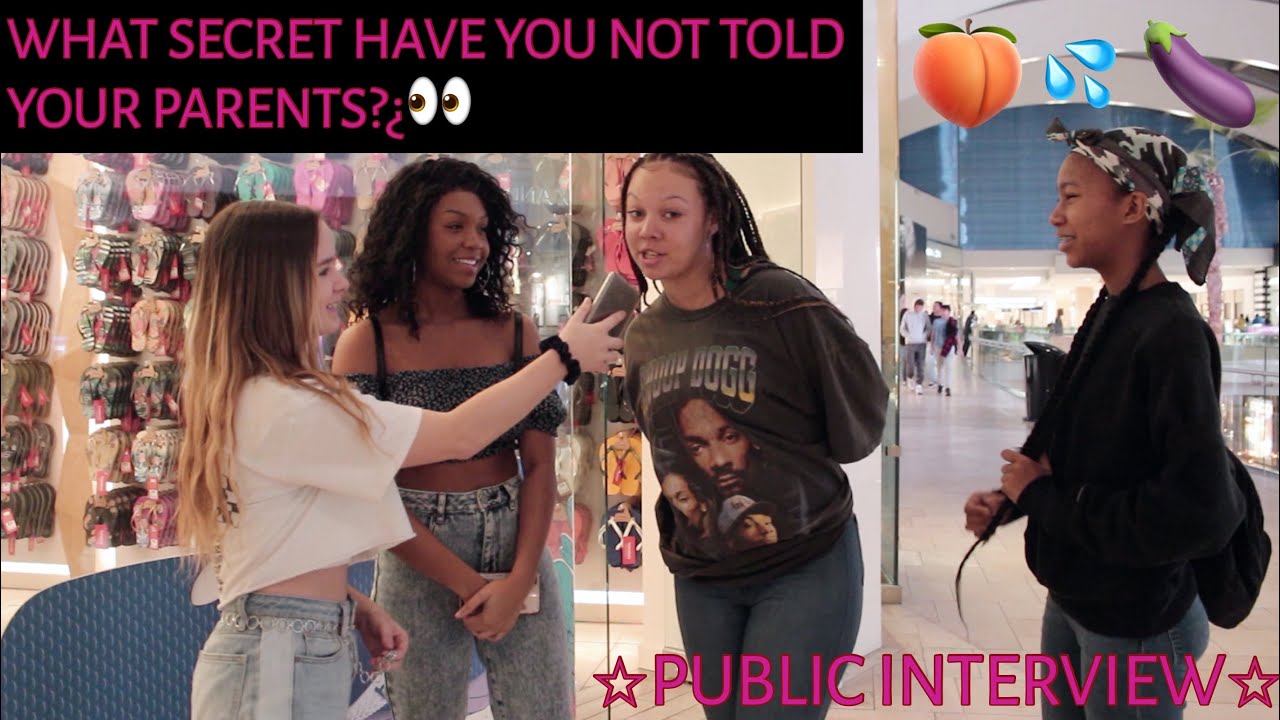 ONE THING YOUR PARENTS DONT KNOW!? PUBLIC INTERVIEW YouTube