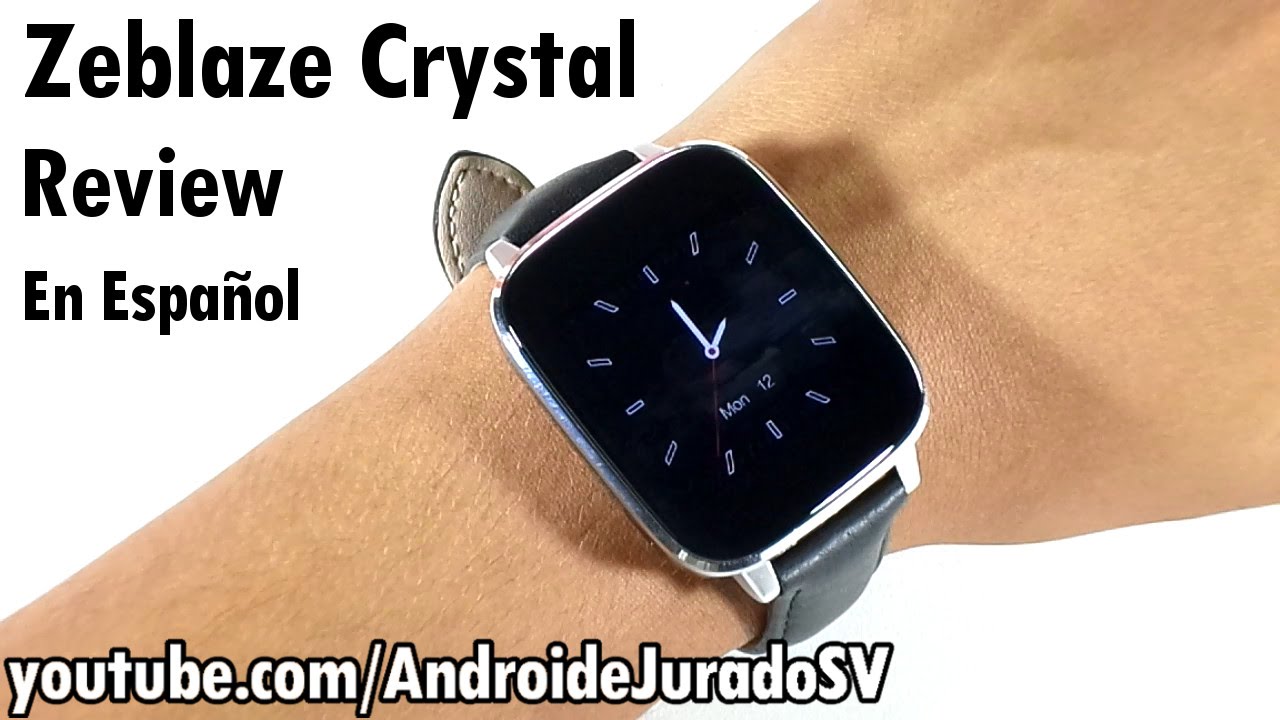 zeblaze crystal smart watch
