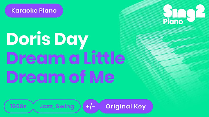 Dream a Little Dream of Me Piano version - Piano performance video thumbnail