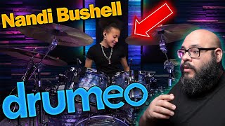 Drummer Reacts : Nandi Bushell Hears TWISTED SISTER For The First Time @DrumeoOfficial