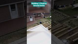 DIYer Builds 5 Floating Decks (From Patio to Pool)  #diy #deckdesign #landscapedesign