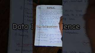 Data Independence #dbms #study #database