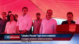 Lánzate a Pucuato” logra buena aceptación. Consiguen promover atractivos turisticos