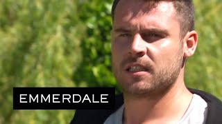 Emmerdale - Aaron Throws a Wrench at Robert!
