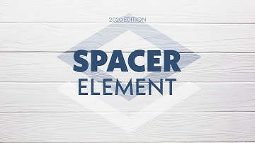 Spacer | Brizy Builder 2020