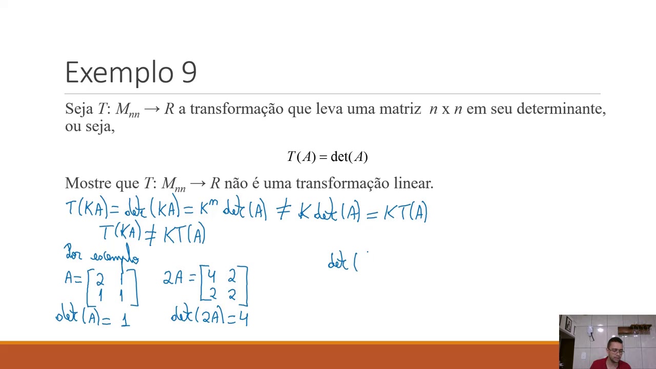 Aula 40 - Transformações lineares - Parte 4 - YouTube