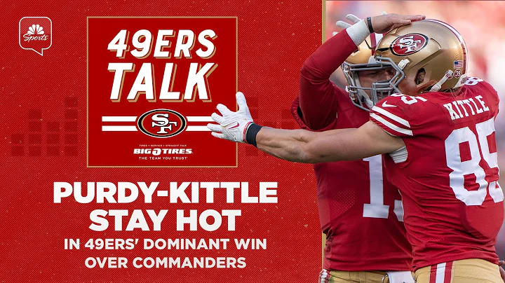 Brock Purdy - George Kittle connection continues i...