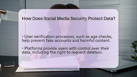 How Does Social Media Security Protect Data? - Everyday-Networking