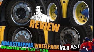 ETS2 | tuning mod 'ABASSTREPPAS WHEELPACK V3.0' UPDATE for 1.27–28 - review