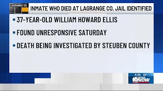 Inmate who died at LaGrange County Jail identified
