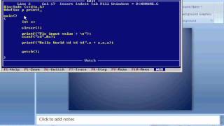 turbo c lesson3 - using define statement