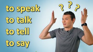 Tell или Speak: что выбрать??