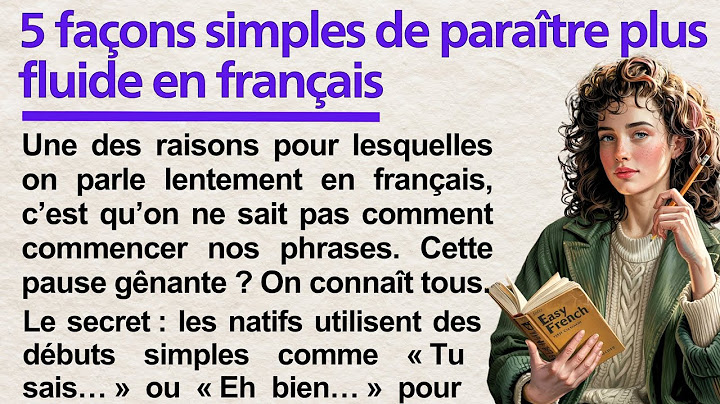 5 Easy Ways to Sound More Fluent in French | Learn French with Simple Story (Beginner Friendly)