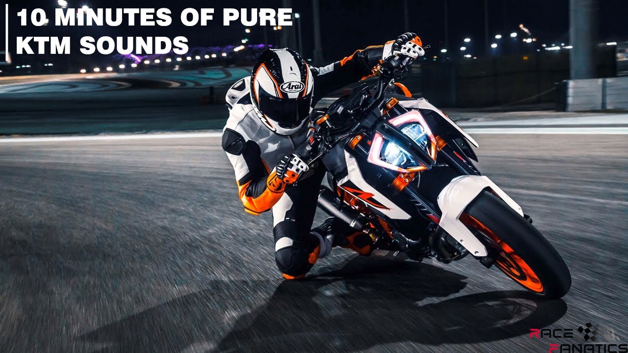 10 Minutes Of Pure KTM Sounds │(1290 SuperDuke R and more...) - YouTube