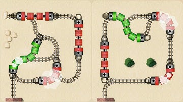 Unblock Train - A Challenging And Fun Game - (Level 19 - 28) Gameplay #3