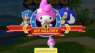 Sonic Dash - My Melody Gameplay