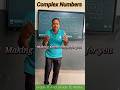 What are complex numbers? | Real +Imaginary=🤯 #complexnumbers