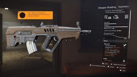 HOW TO GET THE RAILSPLITTER C-TAR 21 IN THE DIVISION 2