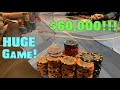 Ready For Nosebleeds?!! $60,000 On My Left, I'll Just Keep Hitting Sets Or Better! Poker Vlog Ep 158