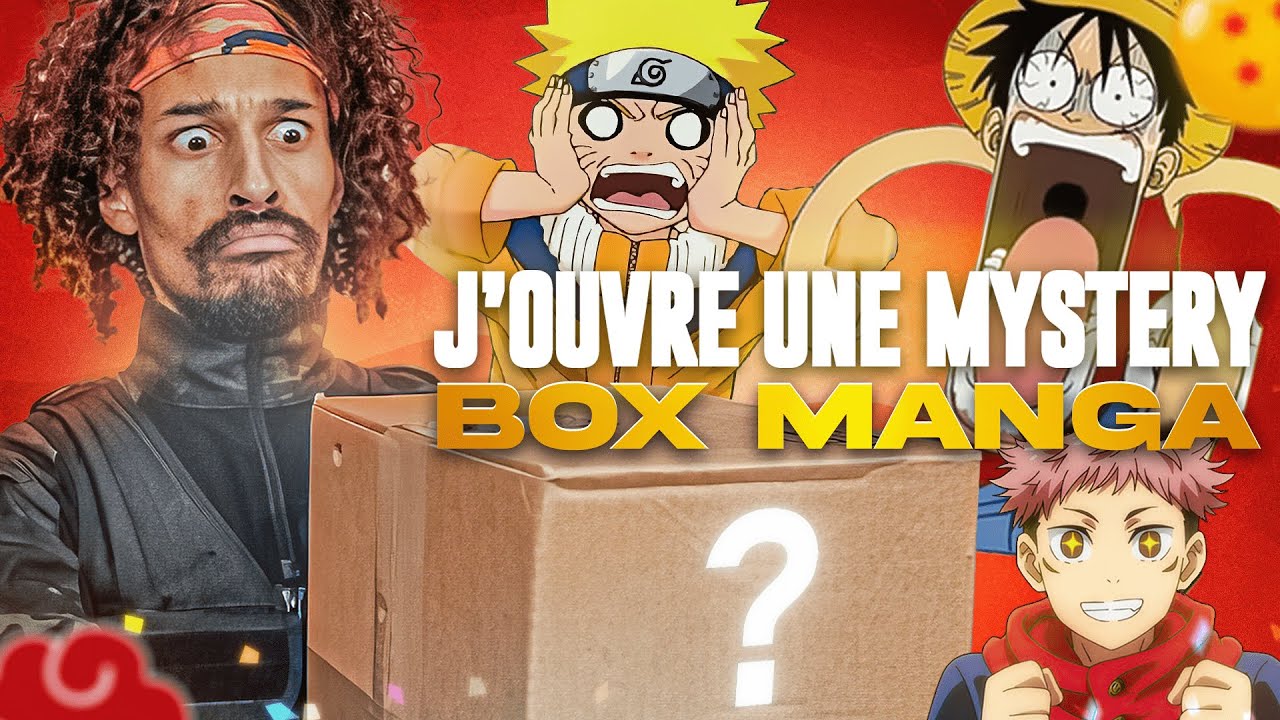 J'OUVRE UNE MYSTERY BOX MANGA ! (AVEC DES TRUCS DE OUF) YouTube