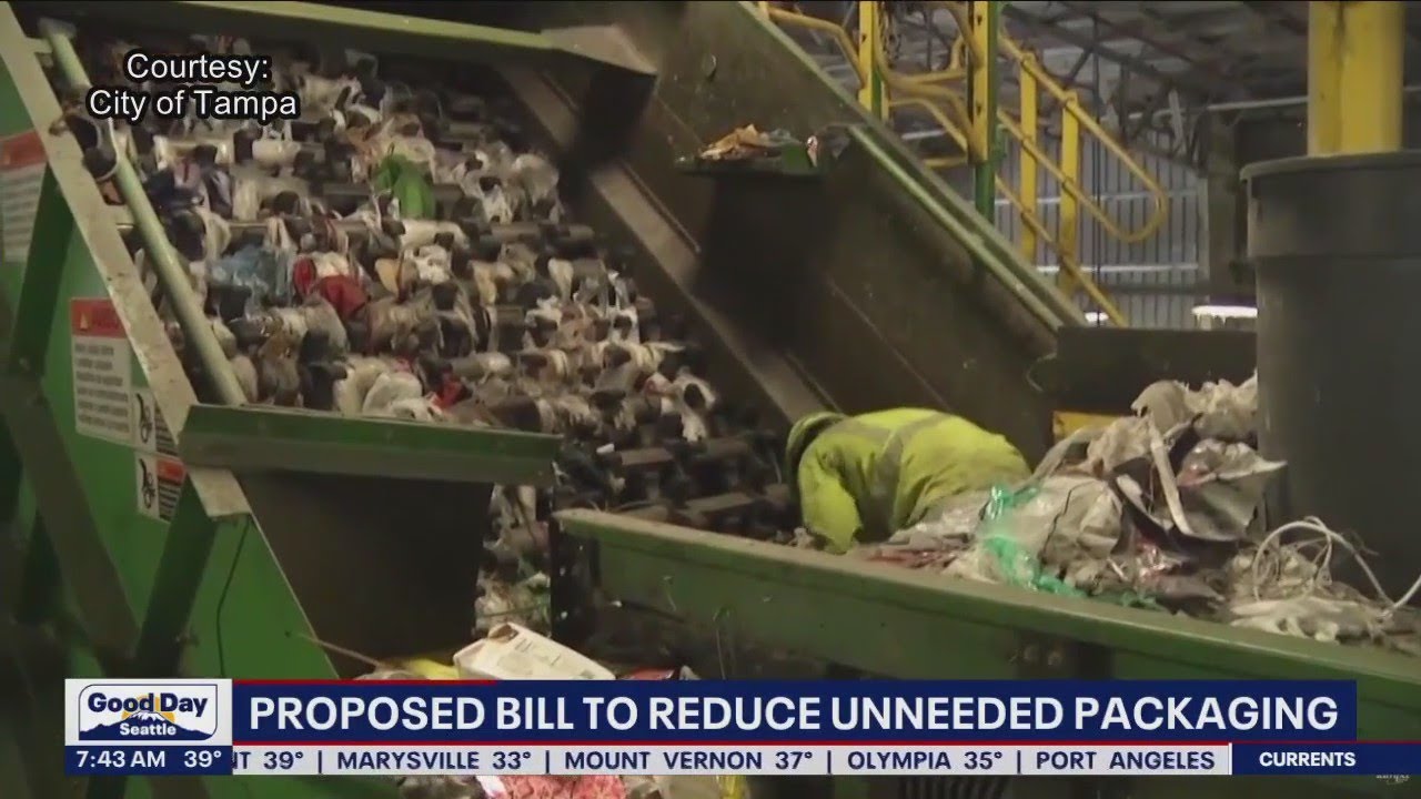 Proposed bill in WA to reduce unneeded packaging | FOX 13 Seattle - YouTube