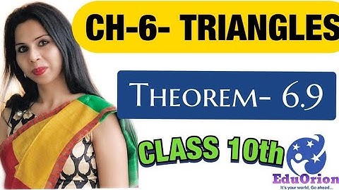 CONVERSE OF PYTHAGORAS THEOREM | THEOREM 6.9 | TRIANGLES | CLASS 10th | MATHS | CH-6