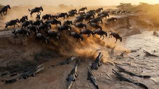 The Great Migration from Above | Survival, Predators &amp; Chaos (4K)