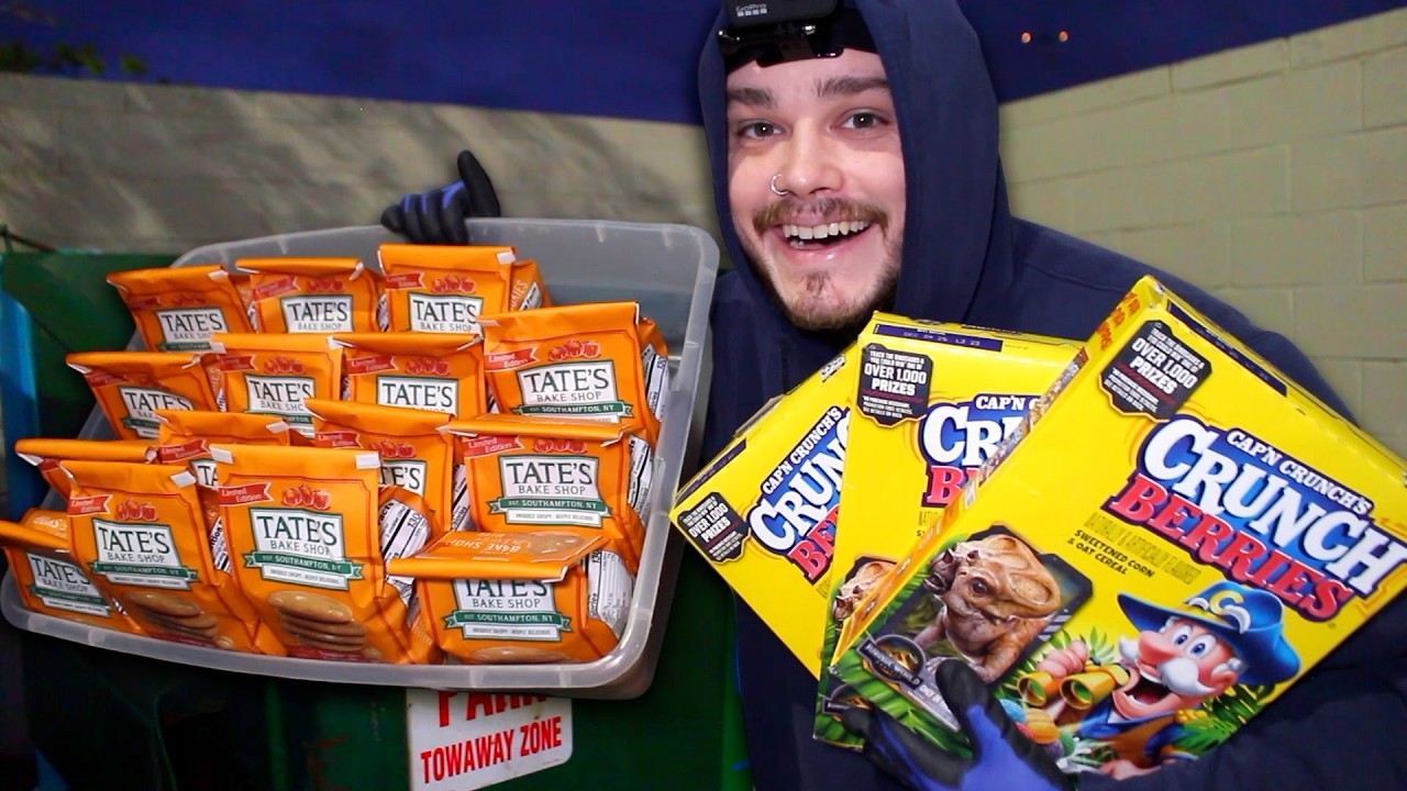 I Found a Free Cookie Jackpot Dumpster Diving at Walgreens!