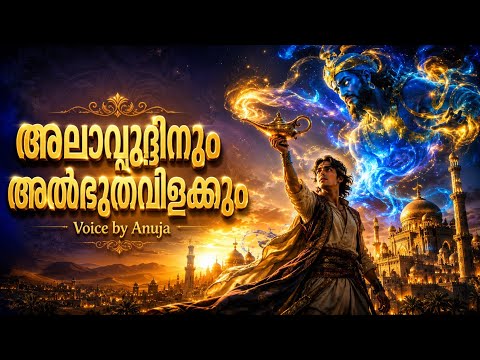 അലാവുദ്ദീനും അൽഭുതവിളക്കും |Malayalam stories |Anu's Kathapusthakam