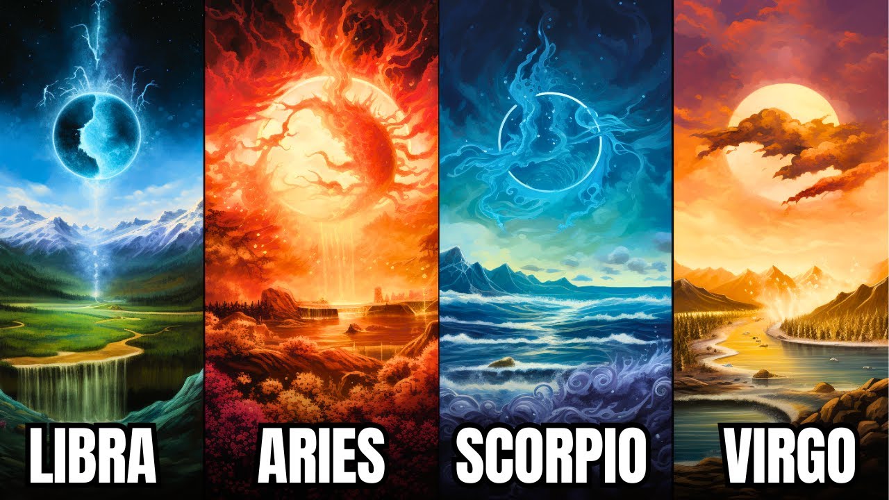Understanding Fire, Earth, Air, and Water Signs Of Each ZODIAC YouTube