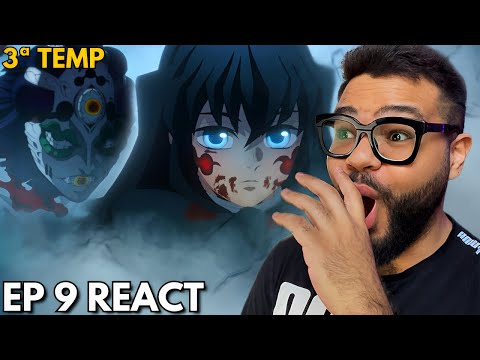 TOKITO VS GYOKKO, MITSURI CHEGOU! DEMON SLAYER Temporada 3 Episódio 9  REACT