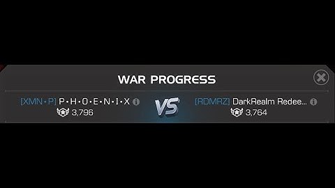 [XMN•P] vs [RDMRZ] - War 5 Season 61  - Path 4 - 3 Minis & Boss