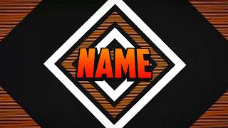 AWESOME ORANGE UPBEAT INTRO! - 2D - TEMPLATE