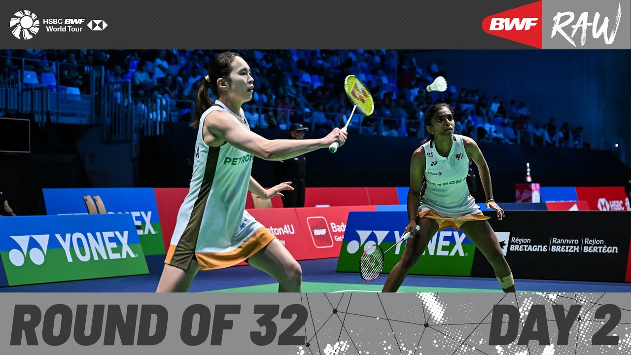 YONEX French Open 2025 | Day 2 | Court 3 | Round of 32 - YouTube