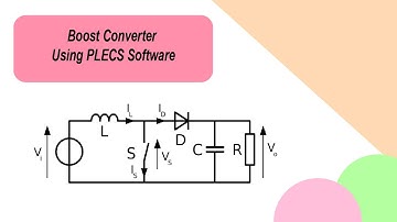 DC-DC Boost Converter Using PLECS software II Simulation II Power Electronics II PEC
