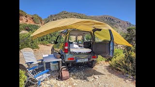 Camping And Insta360 Testing  Suzuki Jimny Camper