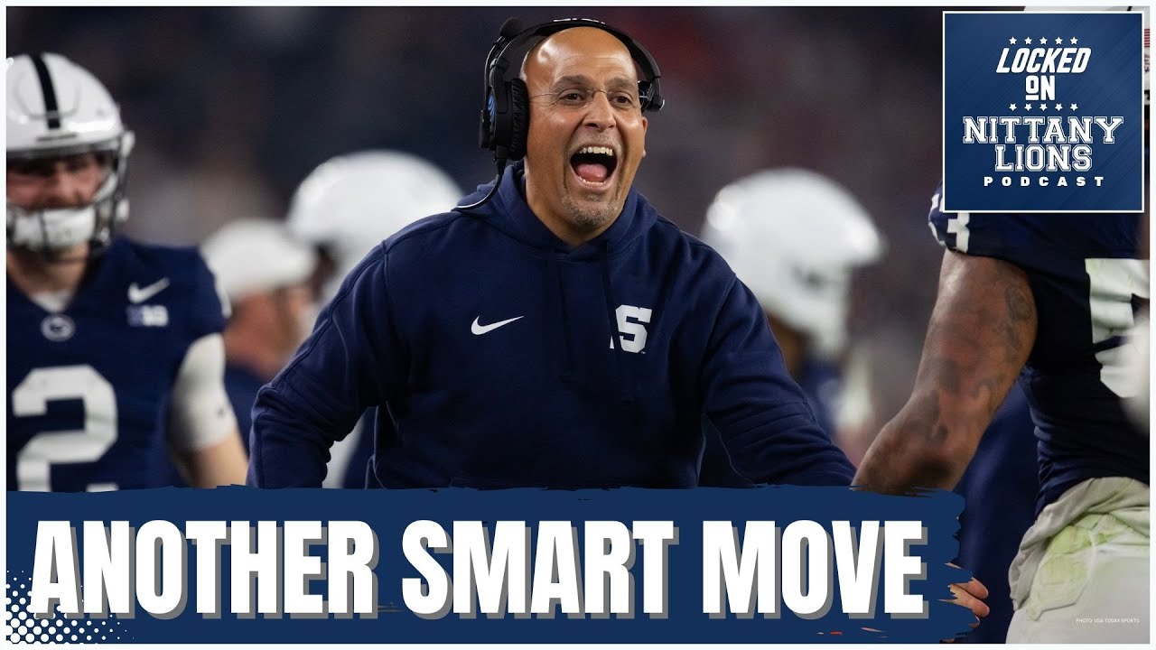 Penn State football made ANOTHER strategic coaching move for next season's championship run