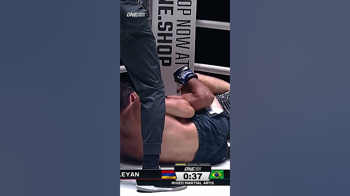Moris Boleyan 🇦🇲 kicks off #ONEFridayFights16 with a first-round submission of Felipe Silva! 🥋