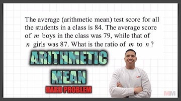 SAT Math Hard Problem Question on Arithmetic Mean