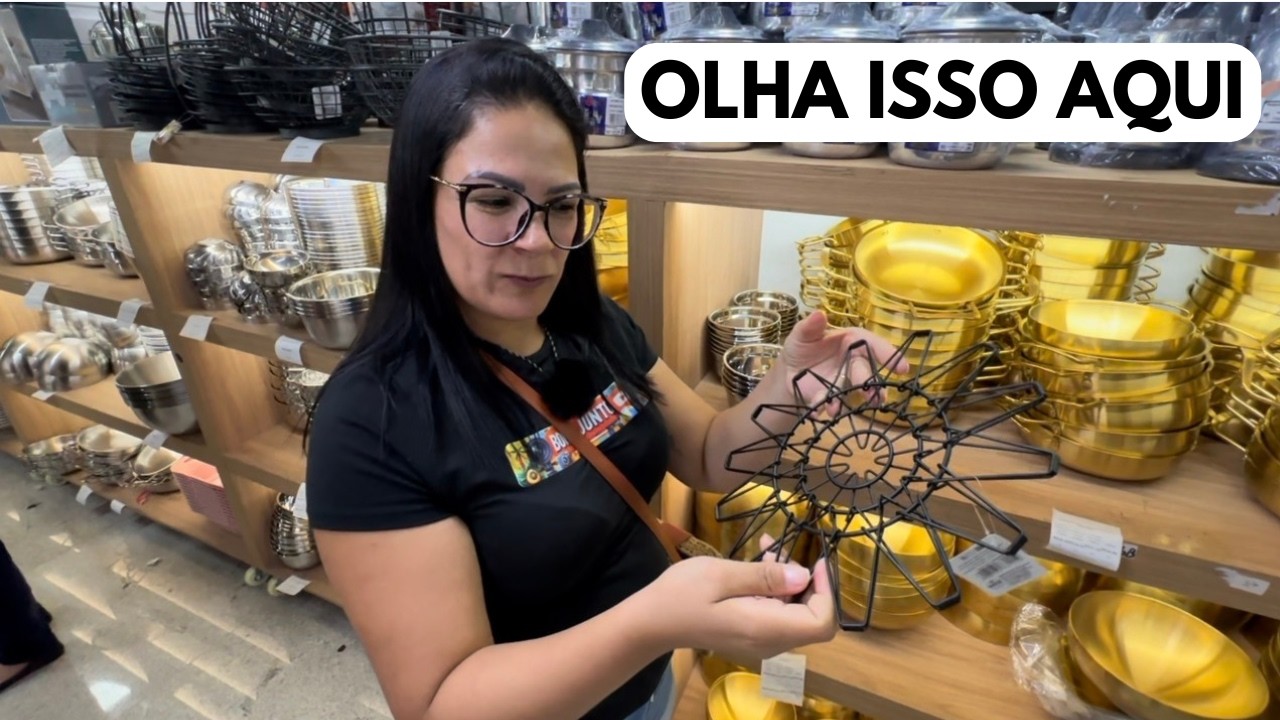 NOVIDADES 2026! Busca Busca do Brás está CHEIO de utensílios novos para o lar 😱🏠